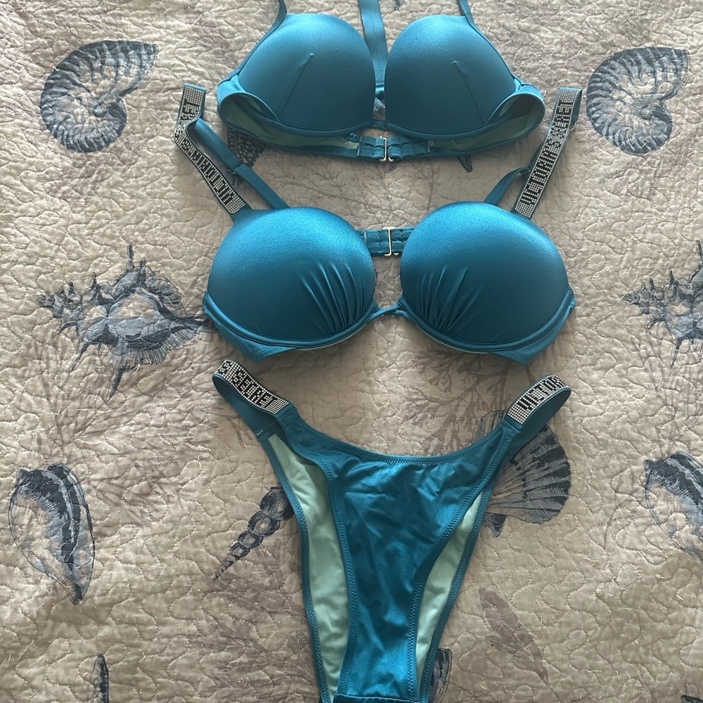 Victoria's Secret Teal Bikini Set